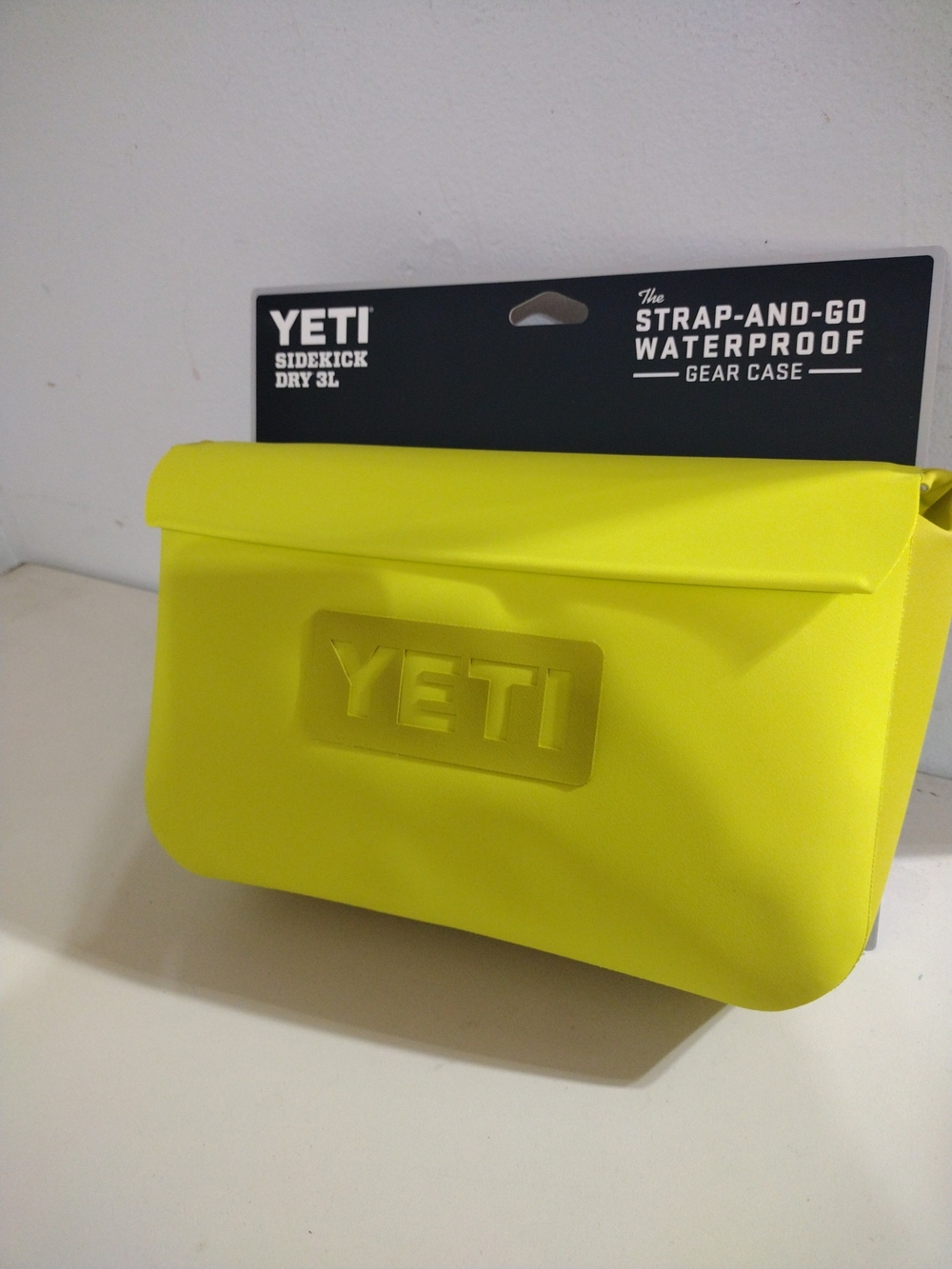 YETI Sidekick Dry 3L Waterproof Gear Pouch - Bright Yellow